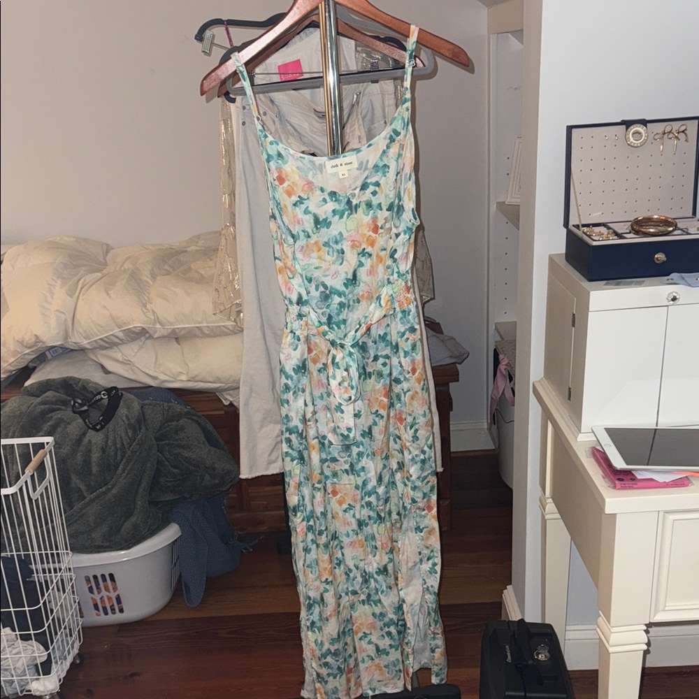 Anthropologie Floral Dress XL